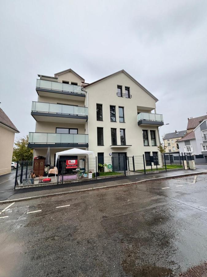 Duplex Neuf Parking Terrasse Daire Mulhouse Dış mekan fotoğraf